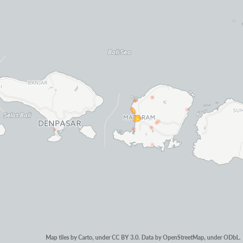 Dami ng Negosyo sa Postal Code 83117 - Mataram, West Nusa Tenggara
