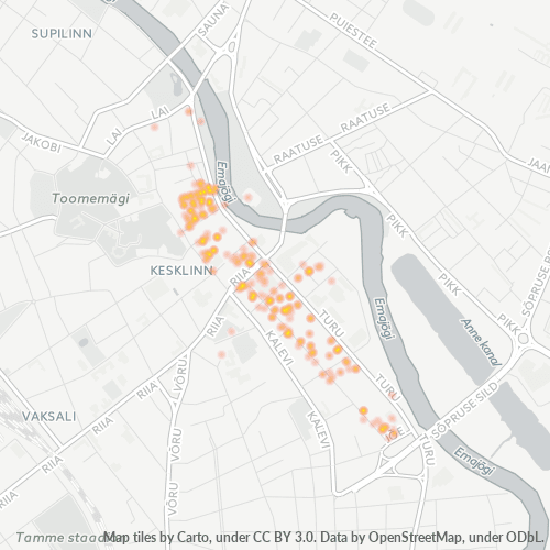 Dami ng Negosyo sa Postal Code 51004 - Tartu, Tartumaa