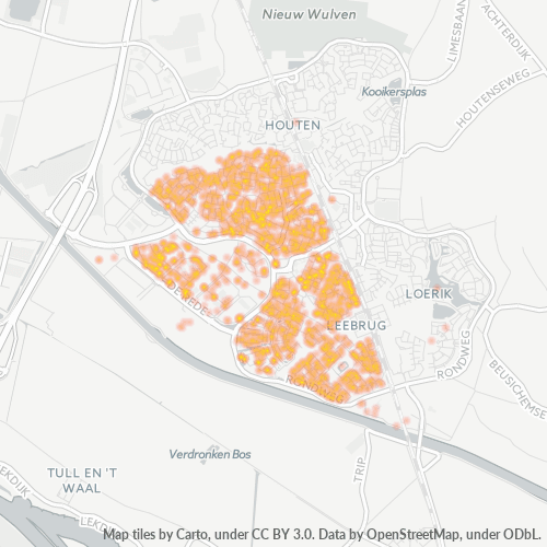 Dami ng Negosyo sa Postal Code 3991 - Houten, Provincie Utrecht
