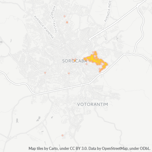 Dami ng Negosyo sa Postal Code 18015-000 - Sorocaba, São Paulo