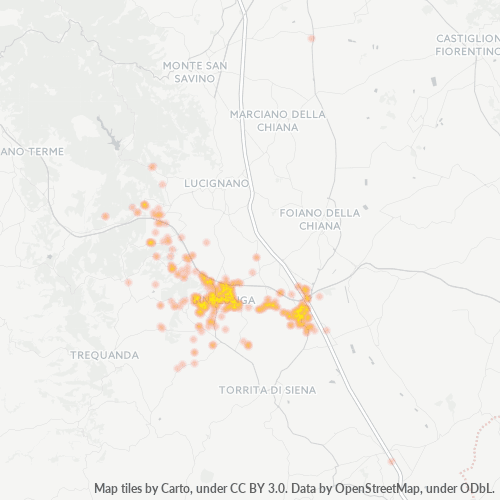 Dami ng Negosyo sa Postal Code 53048 - Guazzino, Tuscany