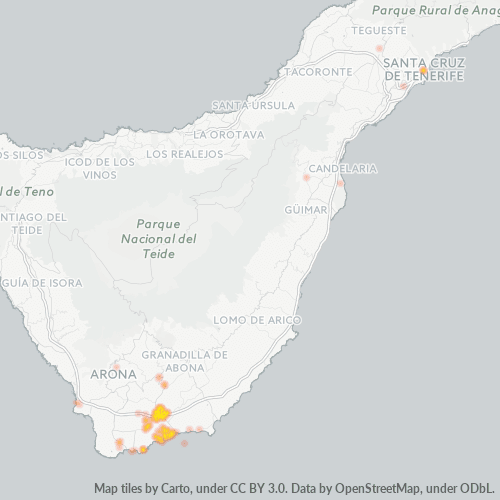 Dami ng Negosyo sa Postal Code 38639 - Arona, Canarias