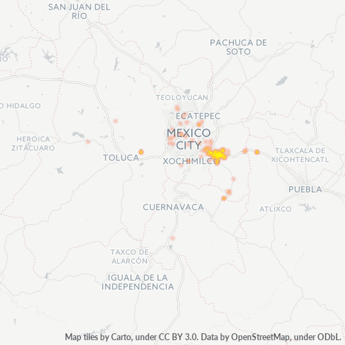 Mkusanyiko wa Biashara katika Posta 56530 - Ixtapaluca, Mexico (jimbo)