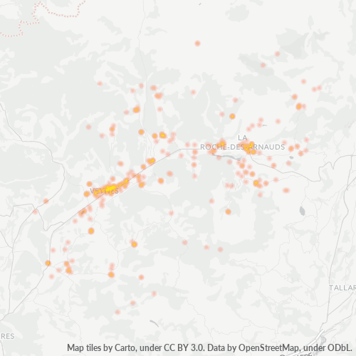 Dami ng Negosyo sa Postal Code 05400 - Furmeyer, Provence-Alpes-Côte d'Azur