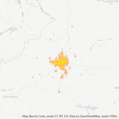 Dami ng Negosyo sa Postal Code 64-920 - Piła, Województwo Wielkopolskie