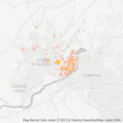 Mkusanyiko wa Biashara katika Posta 35078 - Torreon, Coahuila