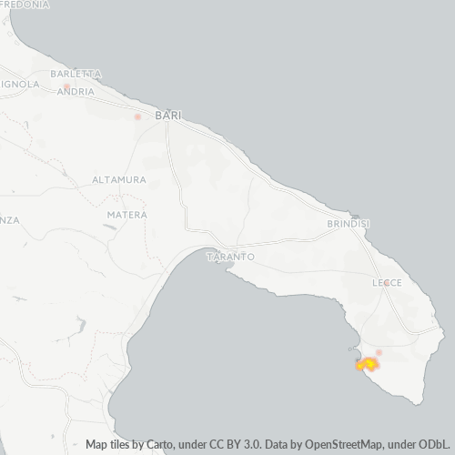 Dami ng Negosyo sa Postal Code 73057 - Taviano, Apulia