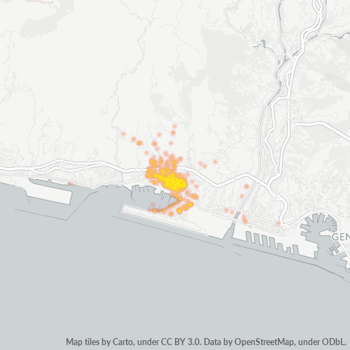 Dami ng Negosyo sa Postal Code 16154 - Genoa, Liguria