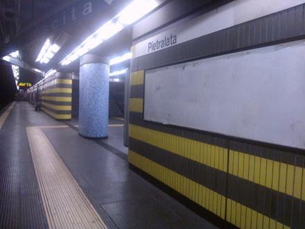 Immagine Pietralata (metropolitana di Roma)