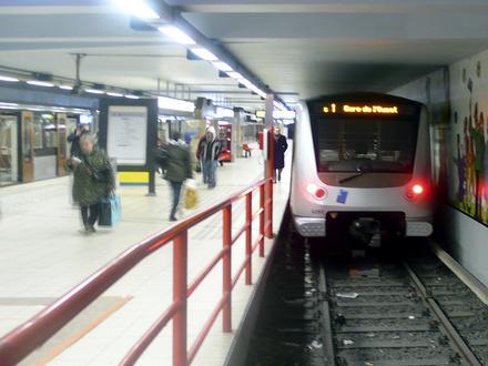 Image de Stockel (métro de Bruxelles) Image de Stockel (métro de Bruxelles)