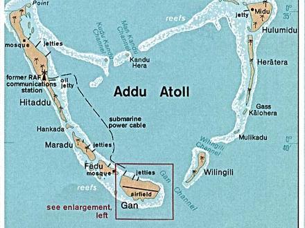 Bild von Gan (Atoll Addu)