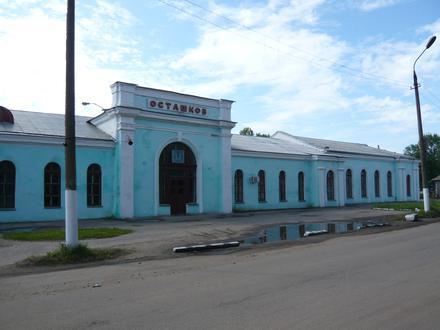 Asukoha Ostaškov pilt