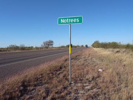 Image of Notrees, Texas Image of Notrees, Texas